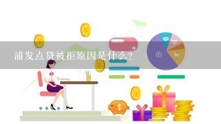 浦发点贷被拒原因是什么？