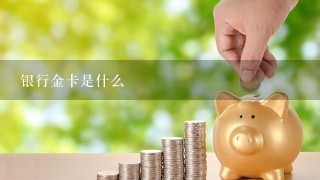 银行金卡是什么