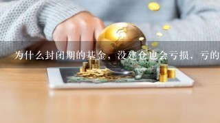 为什么封闭期的基金，没建仓也会亏损，亏的是啥？