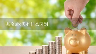 基金abc类有什么区别