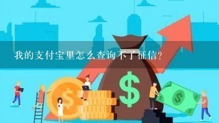 我的支付宝里怎么查询不了征信？