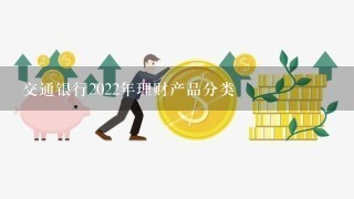 交通银行2022年理财产品分类