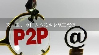 支付宝、为什么不能从余额宝充值