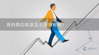 我的微信收款怎么没到账呢？