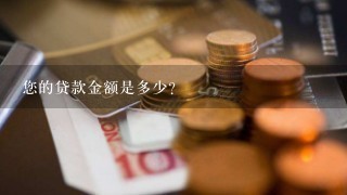 您的贷款金额是多少?